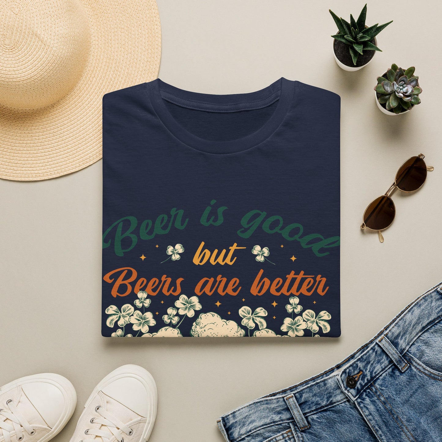 Copy of Beer Styles T-Shirt — Colorful Beer Style Chart Tee for Beer Lovers