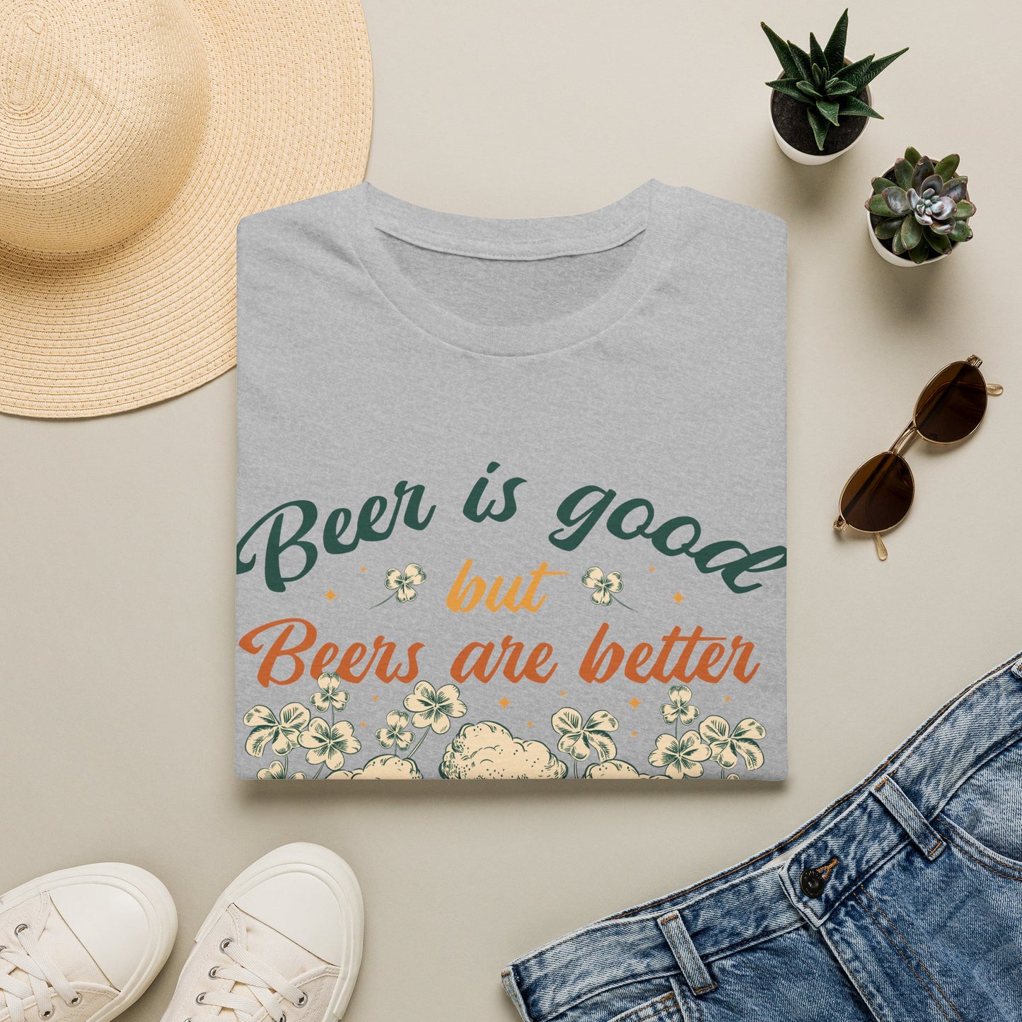 Copy of Beer Styles T-Shirt — Colorful Beer Style Chart Tee for Beer Lovers