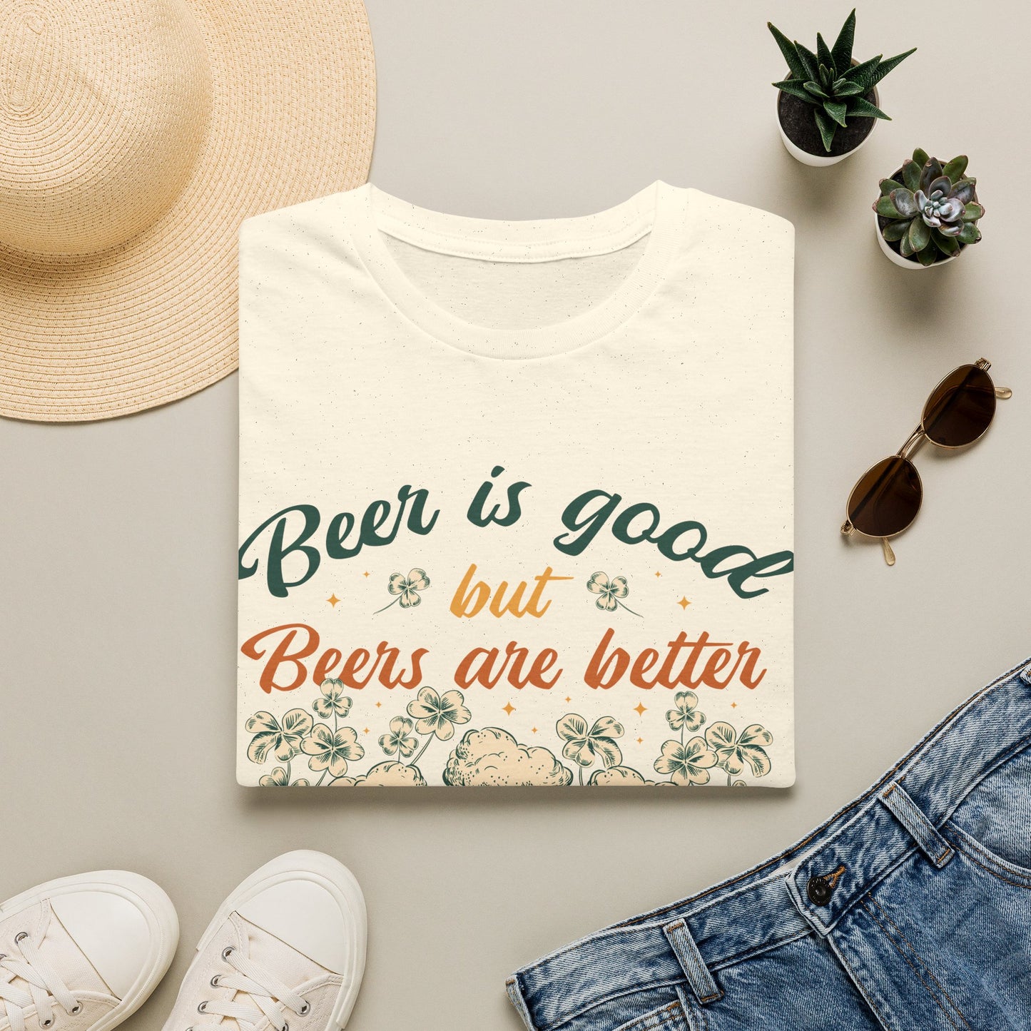 Copy of Beer Styles T-Shirt — Colorful Beer Style Chart Tee for Beer Lovers